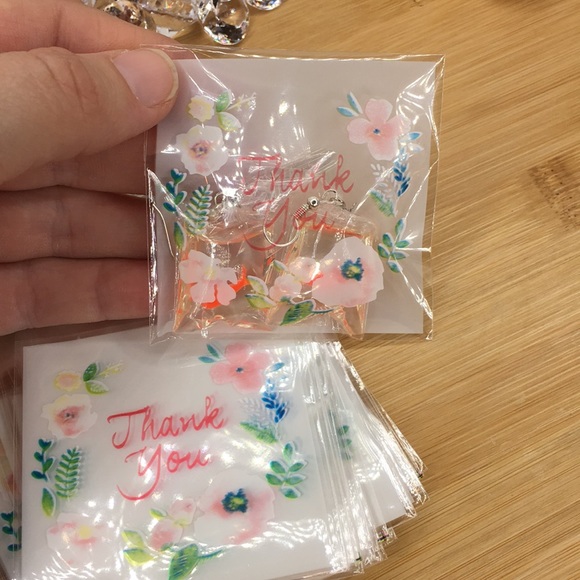 50 Jewelry Thank You Bags PRICE IS FIRM - Picture 3 of 8